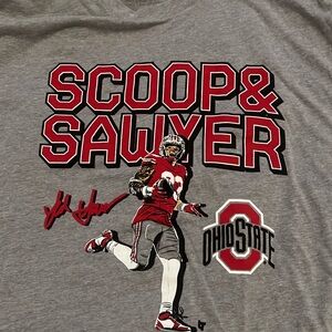 Ohio State Football T-Shirt – Jack Sawyer Scoop And Score size medium